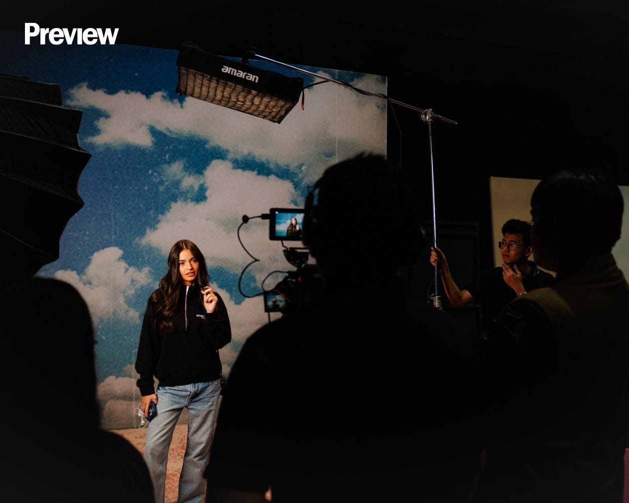 Rocio Zobel Preview December 2025 cover behind the scenes